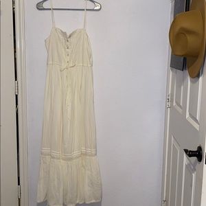 Cream Aerie Maxi Dress